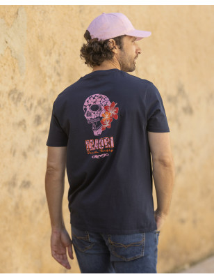 25 CARRIBEAN TEE SHIRT OTAGO BLEU MARINE