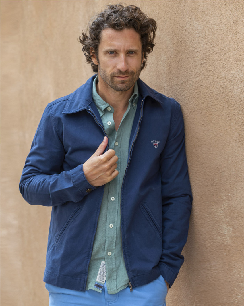 25 BROOKLY BLOUSON OTAGO INDIGO MARINE