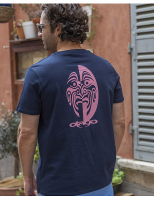 25 MASK TEE SHIRT OTAGO BLEU MARINE