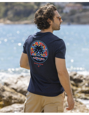 25 TIKISPHERE TEE SHIRT OTAGO BLEU MARINE