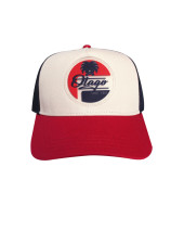 25 CASQUETTE SILCAP OTAGO ECRU ROUGE MARINE TU ECRU ROUGE MARINE