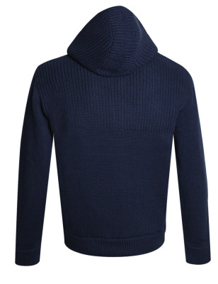 dos du gilet zippé à capuche pour homme STEEVE Otago rugby