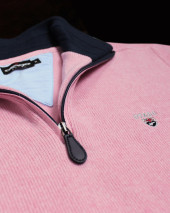 24SW7 SWEAT COL ZIP OTAGO ROSE