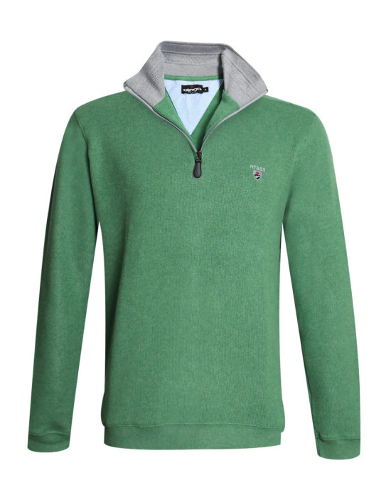 24SW7 SWEAT COL ZIP OTAGO VERT