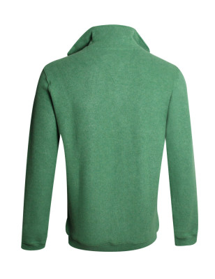 Sweat homme col zip 24SW7 Otago rugby vert