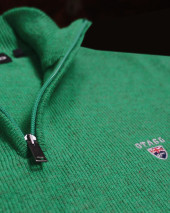 25 BUENOS AIRES PULL COL ZIP OTAGO VERT 25 BUENOS AIRES PULL COL ZIP OTAGO VERT
