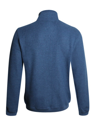 dos du Sweat zip 25SW7 Otago rugby bleu denim pour homme