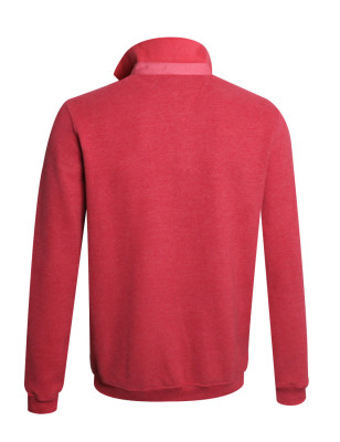 dos du Polo manches longues pour homme 25POML1 Otago rugby corail