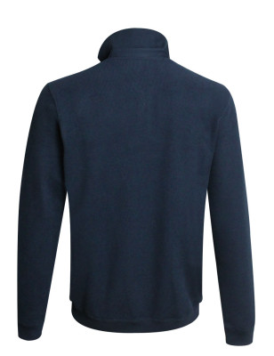 dos du Polo manches longues pour homme 25POML1 Otago rugby bleu marine