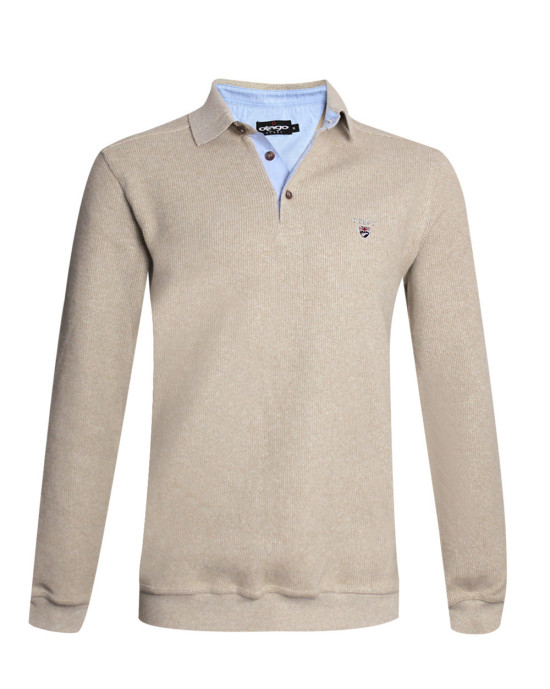 25POML1 POLO ML OTAGO BEIGE