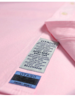 patte de la Chemise manches longues homme Thomas Otago pink jj
