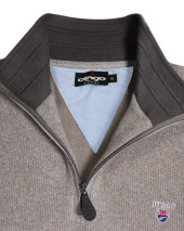 24SW7 SWEAT COL ZIP OTAGO BEIGE 24SW7 SWEAT COL ZIP OTAGO BEIGE