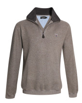24SW7 SWEAT COL ZIP OTAGO BEIGE 24SW7 SWEAT COL ZIP OTAGO BEIGE