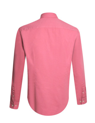 dos de la Chemise manches longues homme Thomas Otago rose blush
