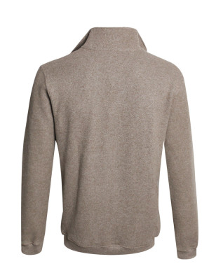 dos du Sweat zip 25SW7 Otago rugby beige pour homme