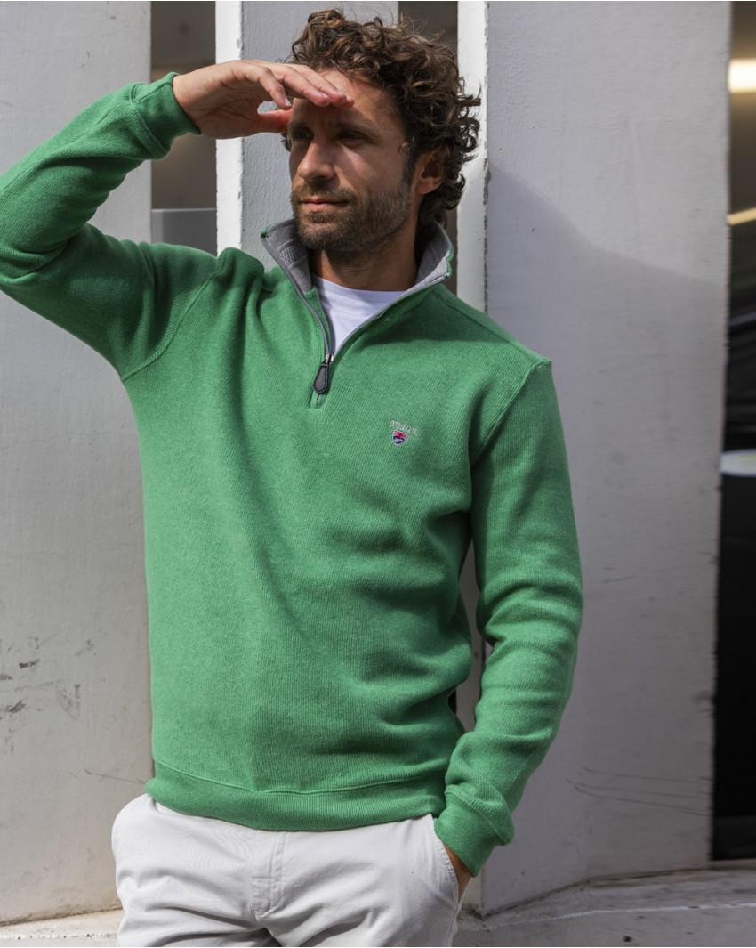 24SW7 SWEAT COL ZIP OTAGO VERT 24SW7 SWEAT COL ZIP OTAGO VERT