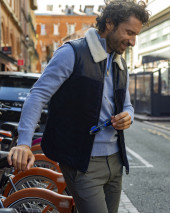 24 CUIR LUCKY OTAGO BLEU MARINE