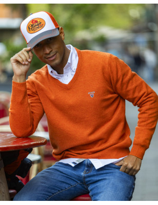 BUENOS AIRES PULL COL V OTAGO ORANGE