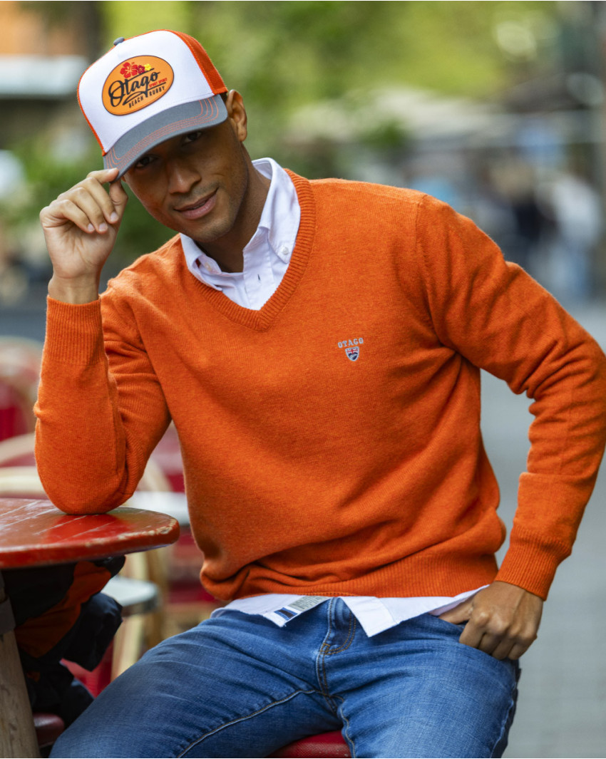 BUENOS AIRES PULL COL V OTAGO ORANGE