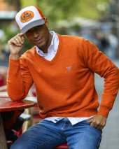 BUENOS AIRES PULL COL V OTAGO ORANGE
