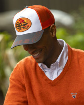 25 CASQUETTE BEACHCAP OTAGO ECRU GRIS ORANGE