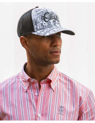 25 CASQUETTE TEAM OTAGO GRIS NOIR TU GRIS NOIR