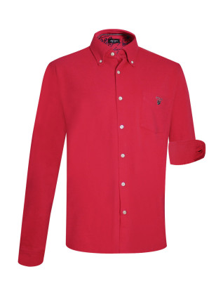 25 DAKOTA CHEMISE ML OTAGO ROUGE