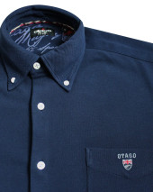25 DAKOTA CHEMISE ML OTAGO BLEU MARINE