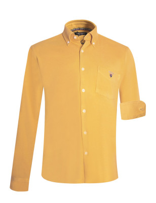 25 DAKOTA CHEMISE ML OTAGO JAUNE