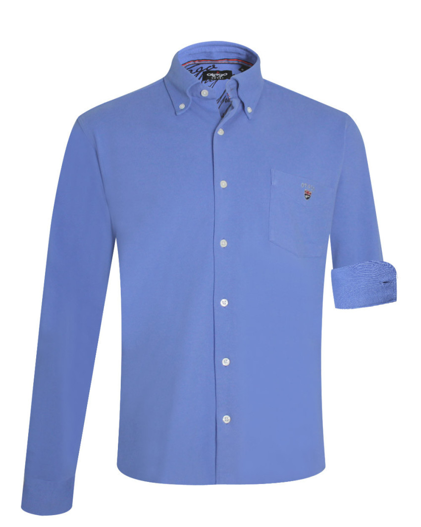 25 DAKOTA CHEMISE ML OTAGO BLEU ROYAL 25 DAKOTA CHEMISE ML OTAGO BLEU ROYAL