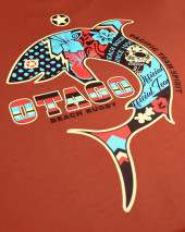 25 PATREQ TEE SHIRT OTAGO BURNT BRICK 25 PATREQ TEE SHIRT OTAGO BURNT BRICK