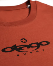 25 PATREQ TEE SHIRT OTAGO BURNT BRICK 25 PATREQ TEE SHIRT OTAGO BURNT BRICK