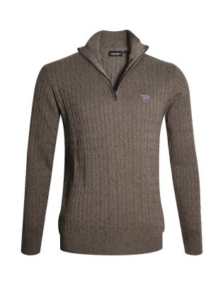 25 CARSADE PULL COL ZIP OTAGO MARRON