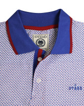 26 LILUNA POLO MC OTAGO BLEU ROUGE
