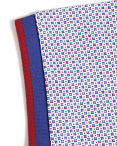 26 LILUNA POLO MC OTAGO BLEU ROUGE