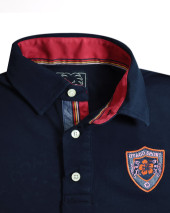 25 PACITORT POLO MC OTAGO BLEU MARINE