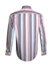 290 CHEMISE ML OTAGO RAYEE BLEU CIEL