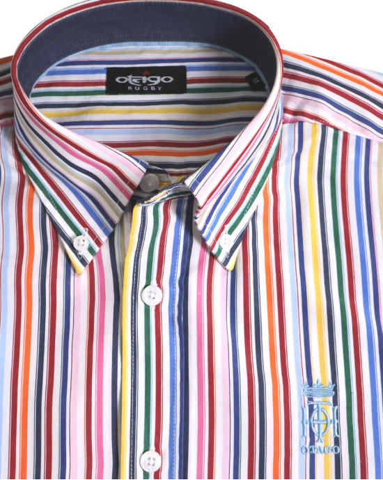 291 CHEMISE ML OTAGO RAYEE MULTICOLORE