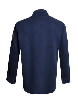 dos de la Veste Toile Boutonnée Ohio Otago Rugby bleu marine pour Homme