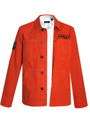 26 VESTE TOILE OTAGO ORANGE