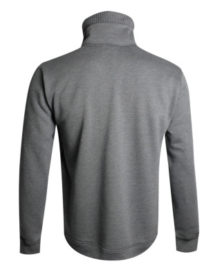 veste sweat zip boutonnée COMBE Otago rugby homme grise