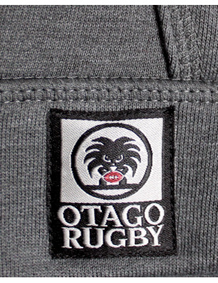 veste sweat zip boutonnée COMBE Otago rugby homme grise