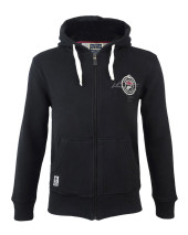 KINGDOM SWEAT ZIP CAP NOIR