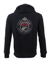 KINGDOM SWEAT ZIP CAP NOIR